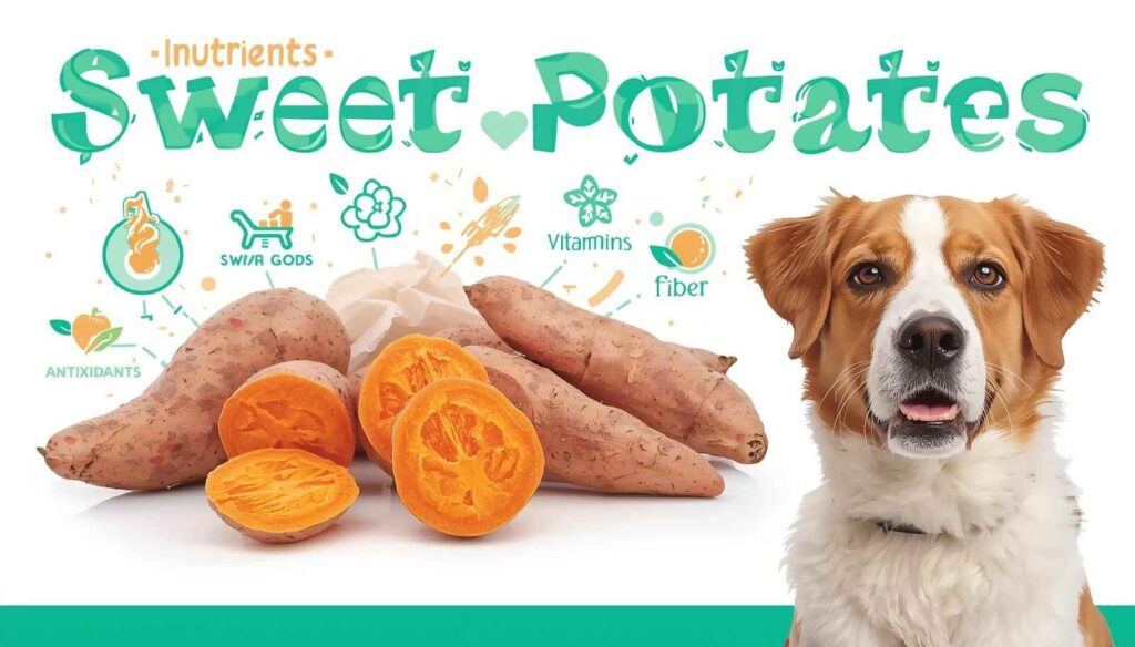 Nutritional benefits of sweet potato for dogs vitamins fiber and minerals