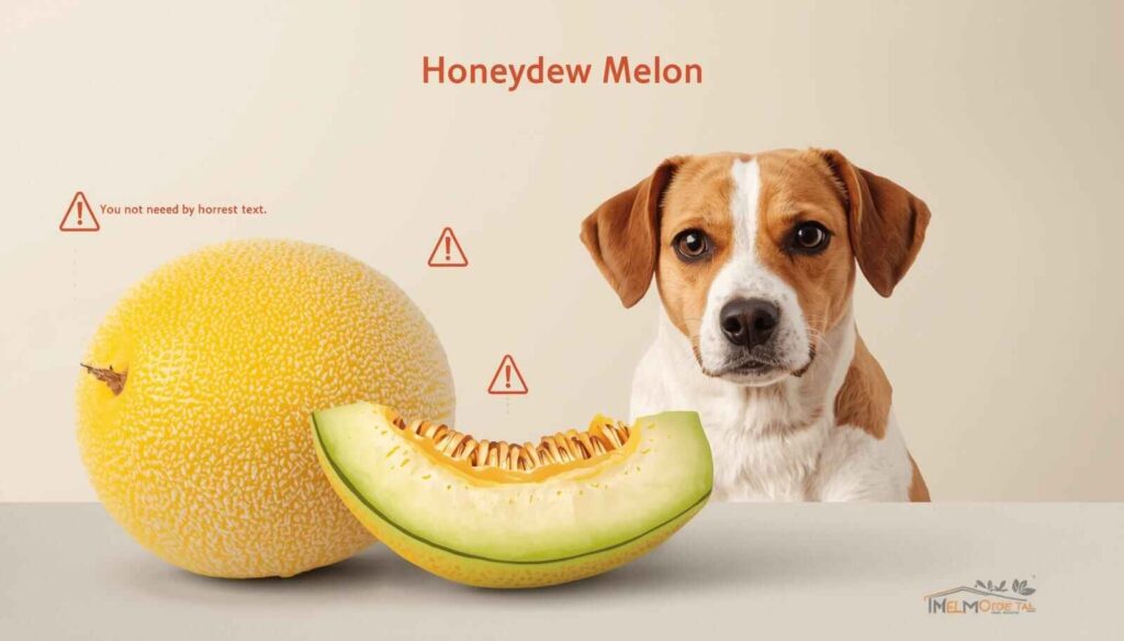 Risks of feeding honeydew melon to dogs and safety precautions