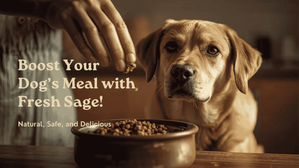 how to give sage to dogs adding sage to dog food safely