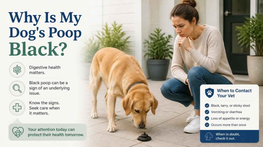 Concerned dog owner observing their dog in a pet health and digestive care setting